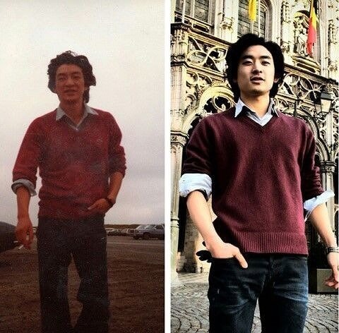 This Guy Who Looks Exactly Like His Dad