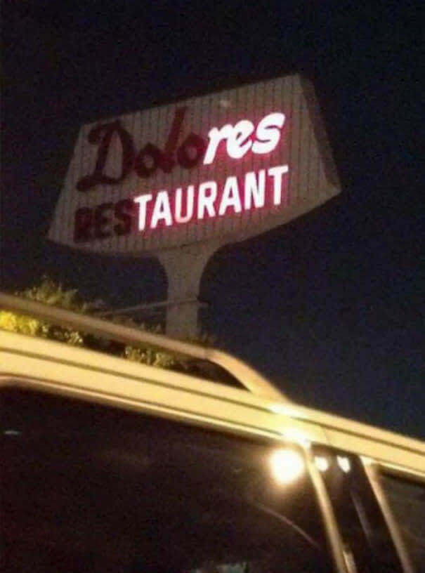 Sign Saved By Chance