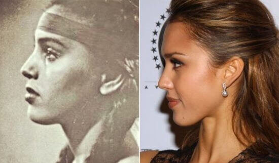 Jessica Alba Looks Exactly Like Her Grandmother