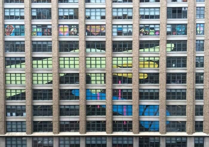 Office Building Neighborly Post-It War